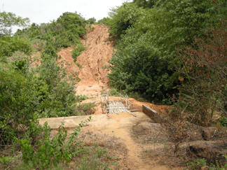 Bridge construction at Okparanu